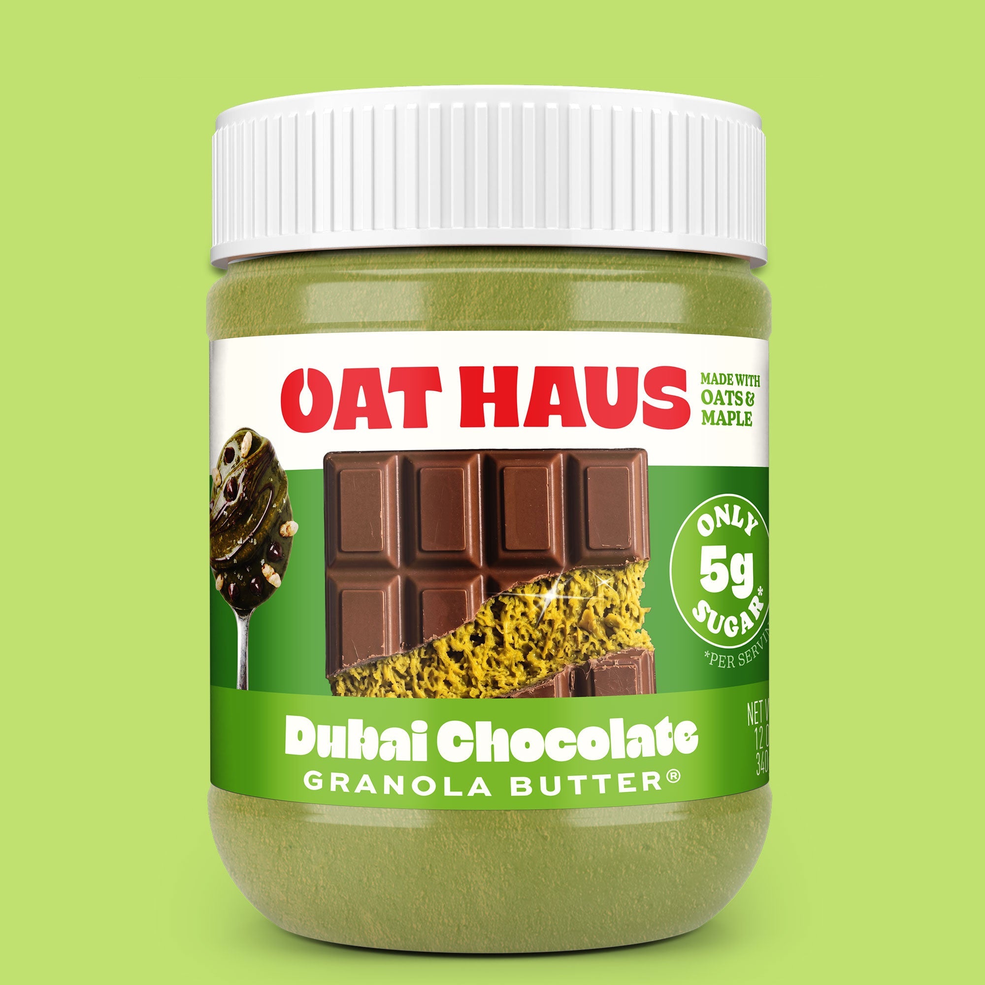 Dubai Chocolate Granola Butter